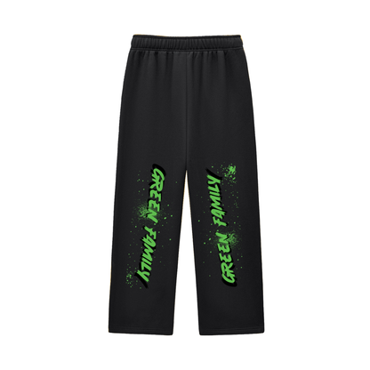 Contrast-Stitched Fleece Sweatpants