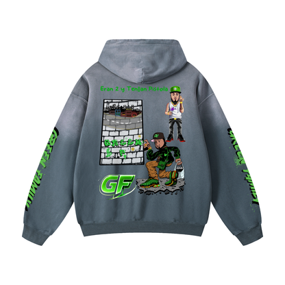 Heavyweight Sunfade Oversized Hoodie